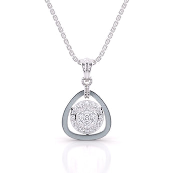 Ivana Jewels Charms & Pendant White Gold / 14KT Dewdrop Diamond Pendant