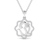 Ivana Jewels Charms & Pendant White Gold / 14KT Divine OM Pendant