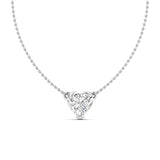 Ivana Jewels Charms & Pendant White Gold / 14KT Heart Shaped Diamond Pendant