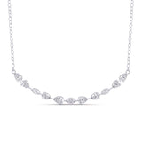 Ivana Jewels Charms & Pendant White Gold / 14KT Pear & Marquise Diamonds Pendant