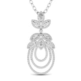 Ivana Jewels Charms & Pendant White Gold / 14KT Staid Lab Grown Diamond Pendant