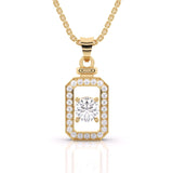 Ivana Jewels Charms & Pendant Yellow Gold / 14KT 1 Carat Solitaire Diamond Pendant Bourth