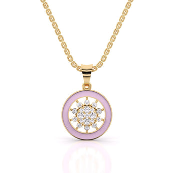 Ivana Jewels Charms & Pendant Yellow Gold / 14KT Blooming Lavender Pendant
