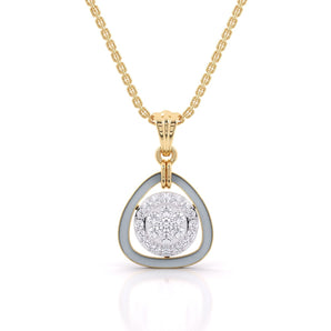Ivana Jewels Charms & Pendant Yellow Gold / 14KT Dewdrop Diamond Pendant