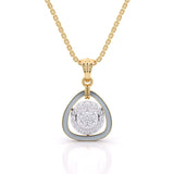 Ivana Jewels Charms & Pendant Yellow Gold / 14KT Dewdrop Diamond Pendant