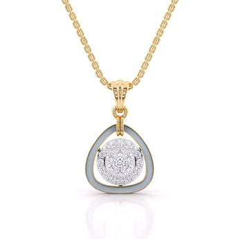 Ivana Jewels Charms & Pendant Yellow Gold / 14KT Dewdrop Diamond Pendant