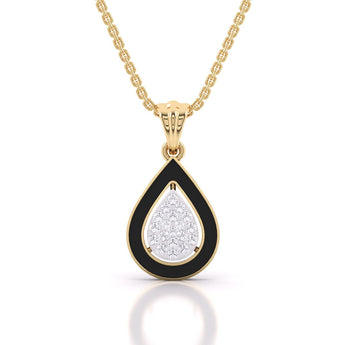 Ivana Jewels Charms & Pendant Yellow Gold / 14KT Everlasting Teardrop Pendant