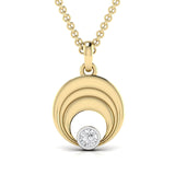 Ivana Jewels Charms & Pendant Yellow Gold / 14KT Moon Of My Life Lab Grown Diamond Pendant