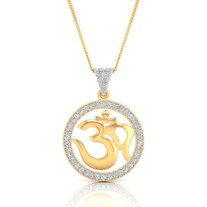 Ivana Jewels Charms & Pendant Yellow Gold / 14KT Om Pendant