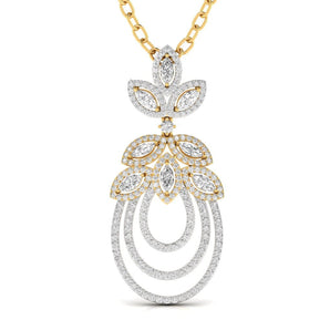 Ivana Jewels Charms & Pendant Yellow Gold / 14KT Staid Lab Grown Diamond Pendant