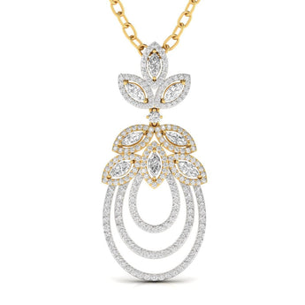 Ivana Jewels Charms & Pendant Yellow Gold / 14KT Staid Lab Grown Diamond Pendant