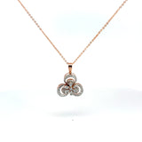 Buy Clover Diamond Pendant Online from Ivana Jewels Best lab grown diamond jewellery brand