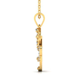 Buy Studded Diamond Pendant Online from Ivana Jewels Best lab grown diamond jewellery brand