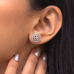 Ivana Jewels Earrings 14KT Radiant Orbit Earrings