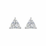 Ivana Jewels Earrings 80 Pointers Each Trillion Cut Diamonds Studs Earrings