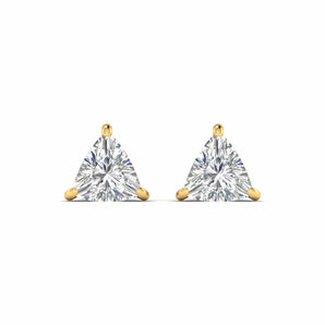 Ivana Jewels Earrings 80 Pointers Each Trillion Cut Diamonds Studs Earrings