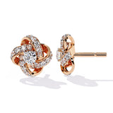 Ivana Jewels Earrings Braided Stud Earrings