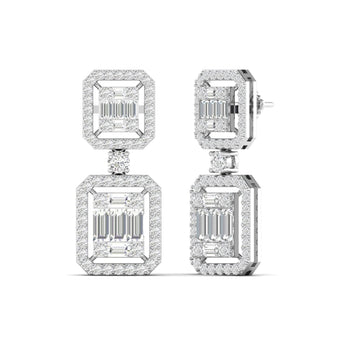 Ivana Jewels Earrings Bridal Diamond Earrings