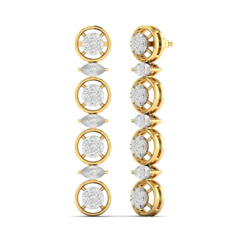 Ivana Jewels Earrings Designer Diamond Earrings