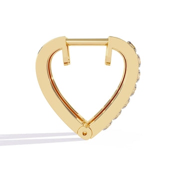 Ivana Jewels Earrings Diamond Accent Hoop Earrings