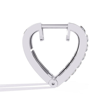 Ivana Jewels Earrings Diamond Accent Hoop Earrings