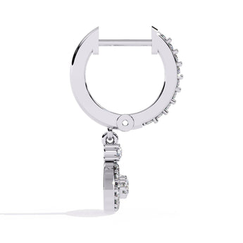 Ivana Jewels Earrings Evil Eye Diamond Earrings