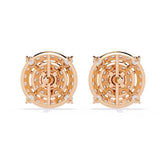 Ivana Jewels Earrings Multi-Halo Diamond Earrings