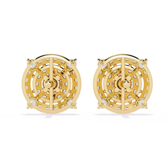 Ivana Jewels Earrings Multi-Halo Diamond Earrings