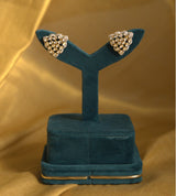 Ivana Jewels Earrings Polki Crystal Cluster Earrings