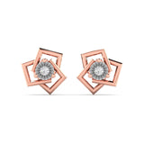Ivana Jewels Earrings Rose Gold / 14KT 0.06 Ct Versatile Earrings