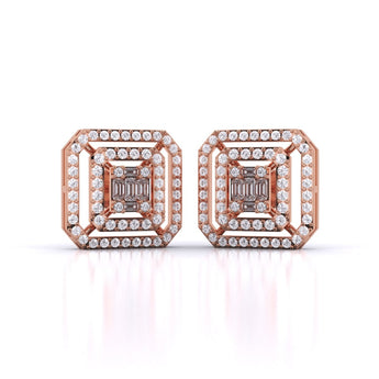 Ivana Jewels Earrings Rose Gold / 14KT Classic Chandelier Earrings