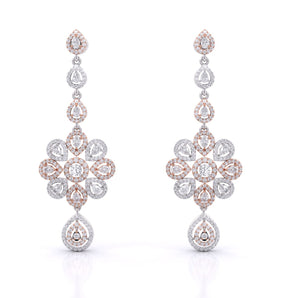 Ivana Jewels Earrings Rose Gold / 14KT Drop Earrings