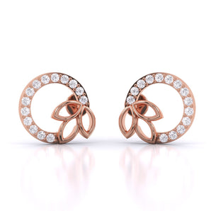Ivana Jewels Earrings Rose Gold / 14KT / Earring Classic Petal Earring