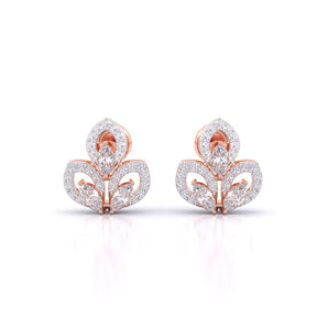 Ivana Jewels Earrings Rose Gold / 14KT Fancy Designed Earring