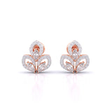 Ivana Jewels Earrings Rose Gold / 14KT Fancy Designed Earring
