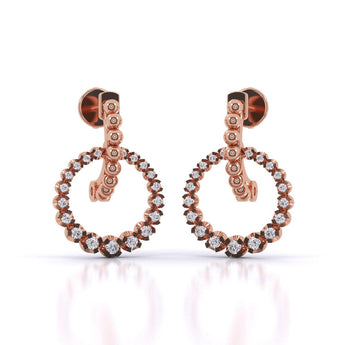 Ivana Jewels Earrings Rose Gold / 14KT Luxe Hoops