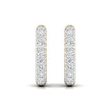 Ivana Jewels Earrings Round cut Diamonds Clustered Elegance Earrings