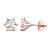 Ivana Jewels Earrings Solitaire Diamond Studs