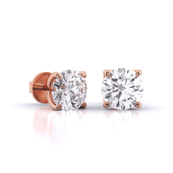 Ivana Jewels Earrings Solitaire Studs