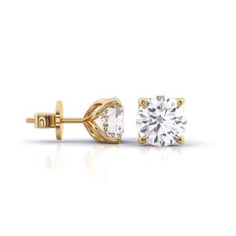 Ivana Jewels Earrings Solitaire Studs