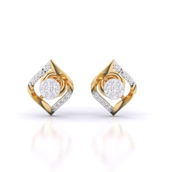 Ivana Jewels Earrings Sparkling Lab Grown Diamond Earrings