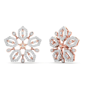 Ivana Jewels Earrings Stud Diamond Earrings