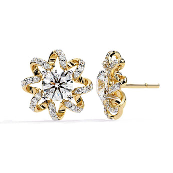 Ivana Jewels Earrings Sunflower Inspired Earrings