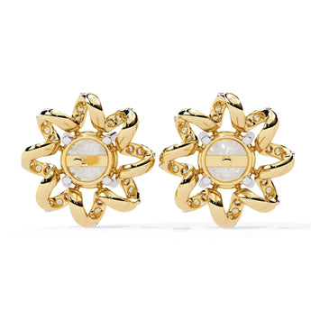 Ivana Jewels Earrings Sunflower Inspired Earrings
