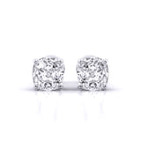 Ivana Jewels Earrings White Gold / 14KT 1 Carat Each Solitaire Diamond Earrings