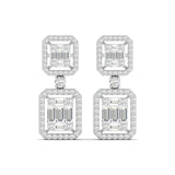 Ivana Jewels Earrings White Gold / 14KT Bridal Diamond Earrings