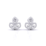Ivana Jewels Earrings White Gold / 14KT Fancy Designed Earring