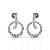Ivana Jewels Earrings White Gold / 14KT Luxe Hoops