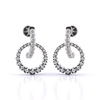 Ivana Jewels Earrings White Gold / 14KT Luxe Hoops