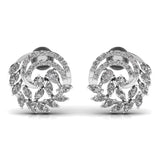 Ivana Jewels Earrings White Gold / 14KT Marquise & Pear Fancy Diamonds Studs Earring